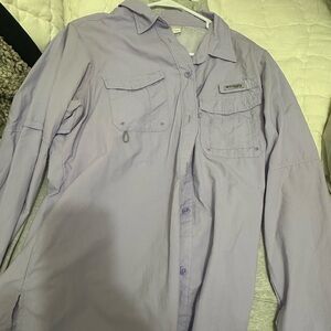 Columbia Lavender Long Sleeve Shirt